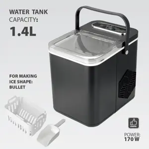 Ice maker MAESTRO MR-820 Black