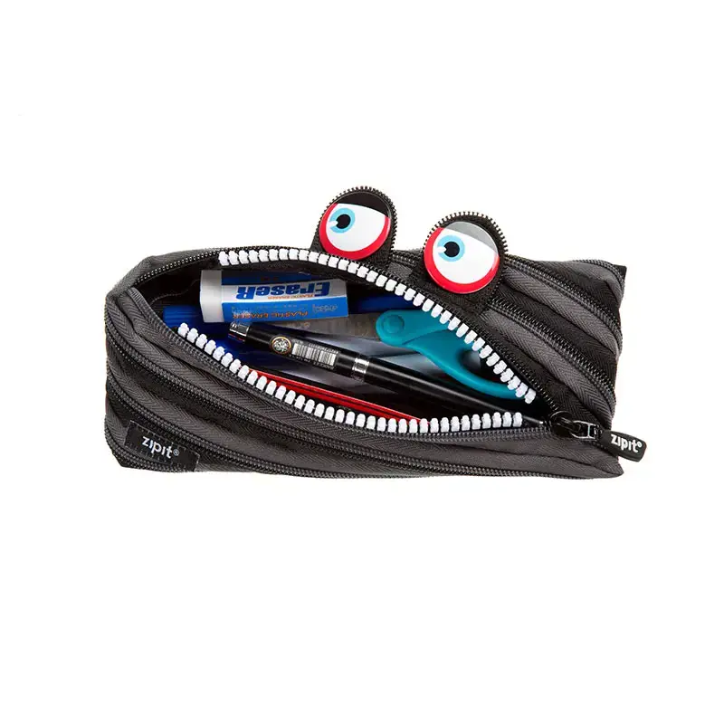 Penalas-pieštukinė ZIPIT Wildlings Pouch, ZTM-WD-BG, juoda