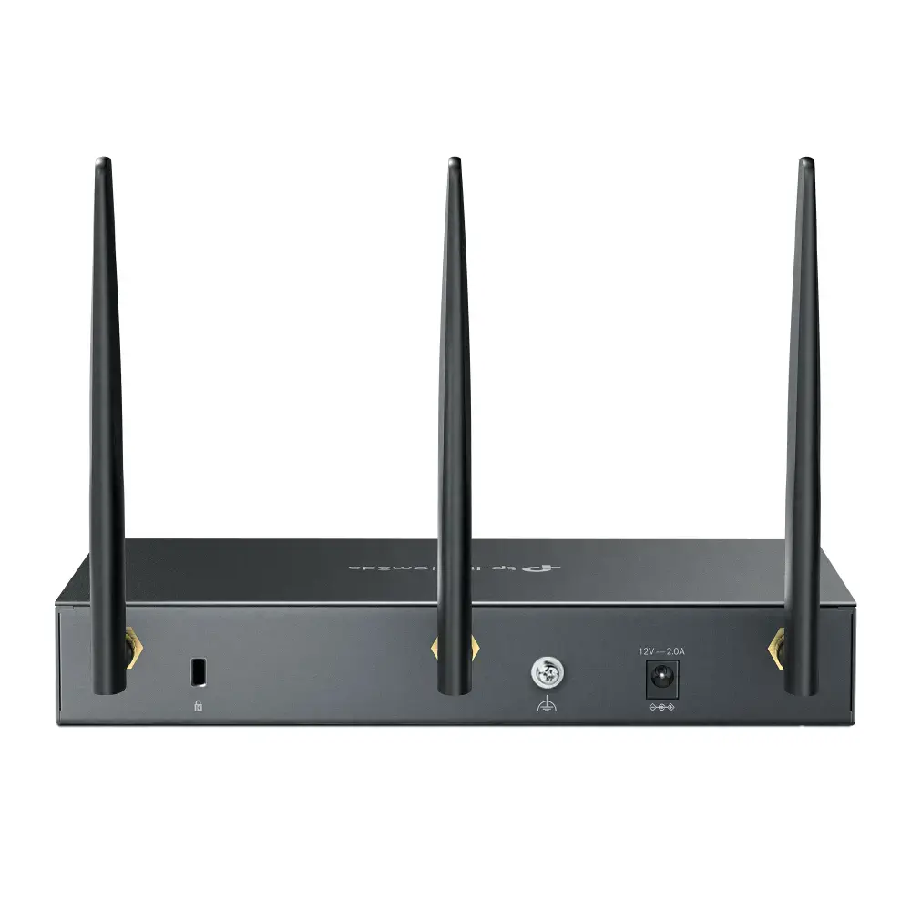 TP-Link ER706W, Dviejų dažnių (2,4 GHz / 5 GHz), Ethernet LAN, juodas, stalinis/polinis maršrutizatorius