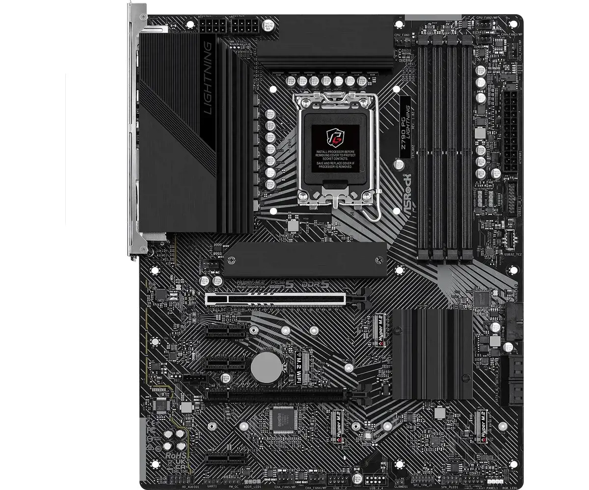 ASROCK Z790 PG LIGHTNING LGA1700 ATX MB 4xDDR5 4xSATA