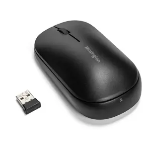 "Kensington SureTrack™" dviguba belaidė pelė, dvipusė, RF belaidė + "Bluetooth", 2400 DPI, juoda