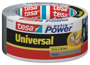 Audinio juosta TESA Extra Power Universal, 50mm x 25m, pilka