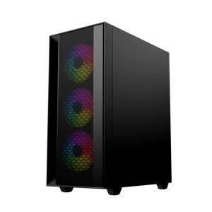 GEMBIRD kompiuterio korpusas Fornax 4000 ATX - ARGB apšvietimas juodas
