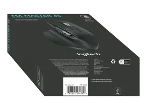 "Logitech MX Master 3S Performance" belaidė pelė - grafito spalvos