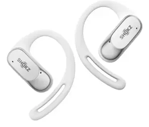 SHOKZ OpenFit Air, weiss, Wireless, Calls/Music/Sport/Everyday, 50 - 16000 Hz, Headset, White