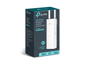 TP-Link 300Mbps belaidis N lauko prieigos taškas, 300 Mbit/s, 300 Mbit/s, 10 100 Mbit/s, 2,4 GHz, IEEE 802.11b, IEEE 802.11g, IEEE 802.11n, IEEE 802.11n, žymėtas VLAN