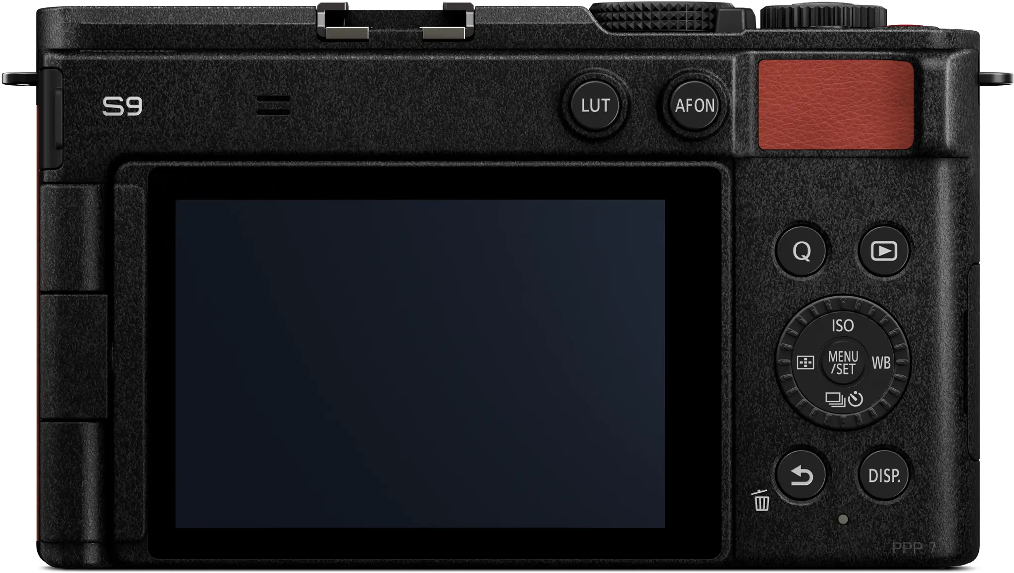 Panasonic Lumix DC-S9 body, crimson red