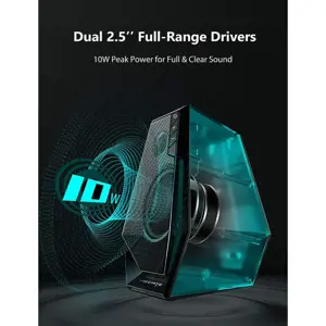 "Edifier" žaidimų stereogarsiakalbis G1500 "Bluetooth" / USB / 3,5 mm AUX, "Bluetooth" 5.3 versija, belaidis / laidinis, juodas