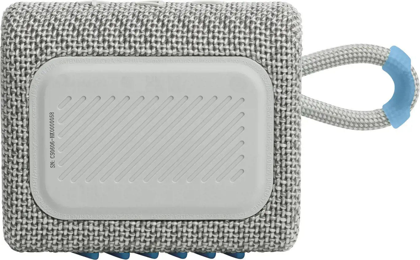 JBL belaidis garsiakalbis "Go 3 Eco", baltas