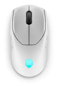 "Alienware AW720M", dvipusis, optinis, RF belaidis + "Bluetooth", 26000 DPI, baltas