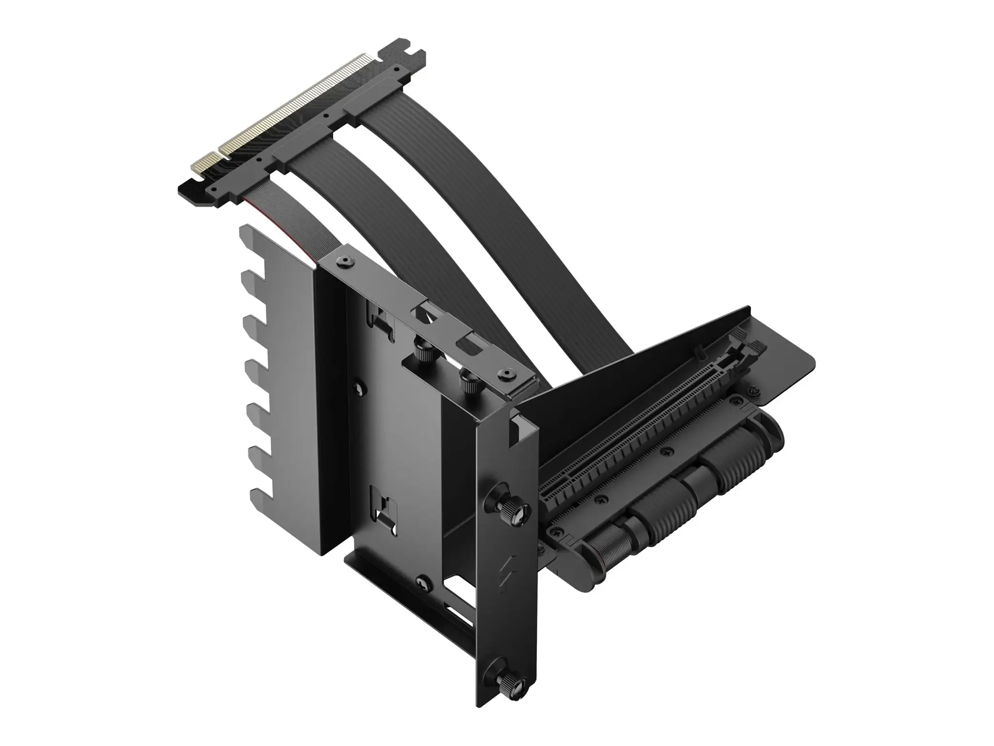FRACTAL DESIGN "Flex 2 Riser" kortelė PCIe 4.0, juoda