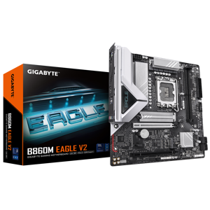 Gigabyte B860M EAGLE V2 | Processor family Intel | Processor socket LGA1851 | DDR5 | Supported hard…