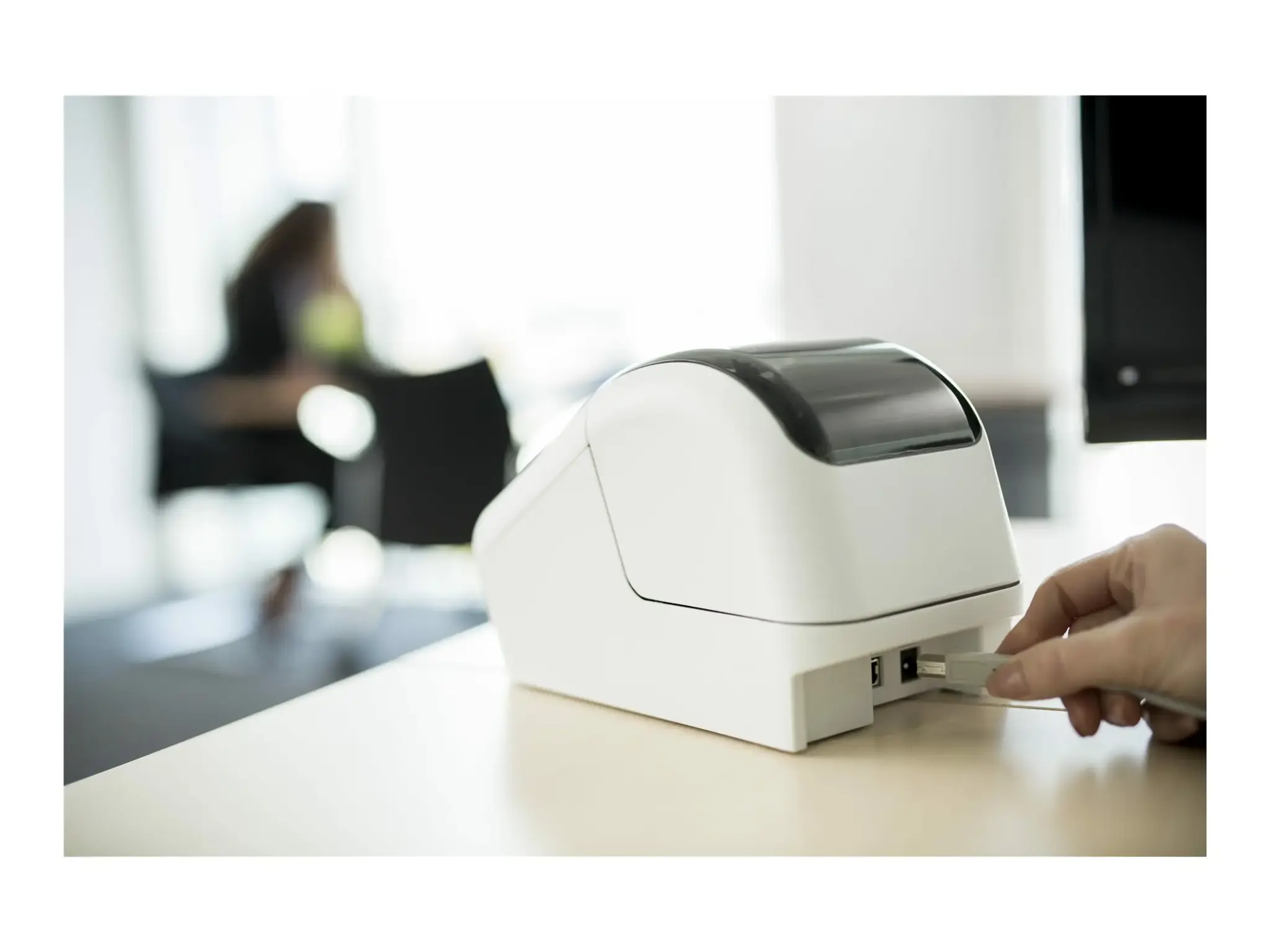 Brother QL-810WC, DK, Direct thermal, 300 x 300 DPI, 176 mm/sec, Colour, Wired & Wireless