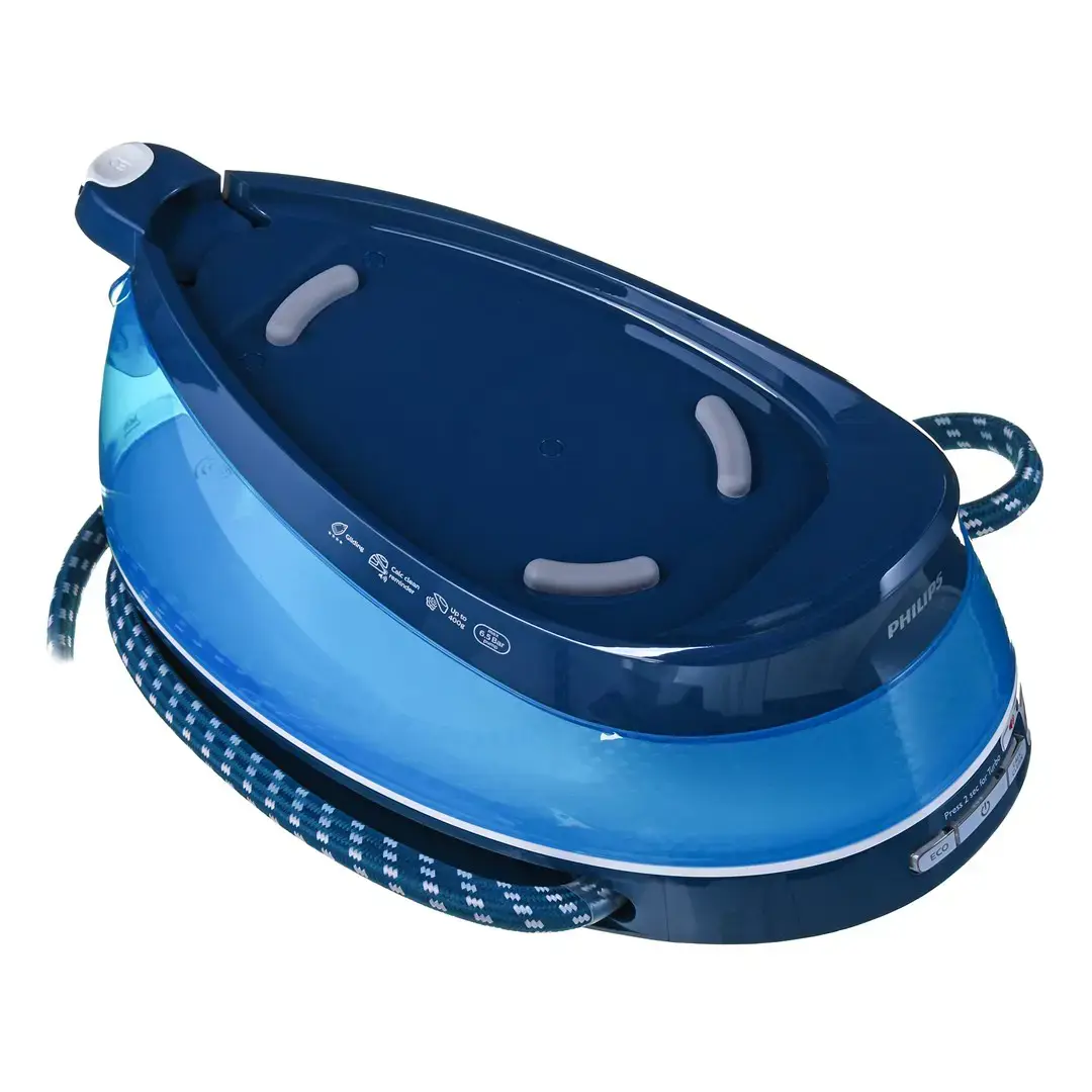 "Philips" GC7840/20, 2400 W, "SteamGlide" padas, 6,5 bar, 1,5 l, 120 g/min, mėlyna, balta