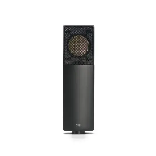 AKG C114 - large diaphragm multi-pattern condenser microphone (black)