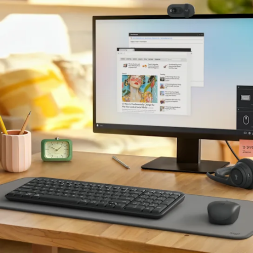 Logitech K250 Compact Belaidė klaviatūra, Bluetooth, US Int, Graphite