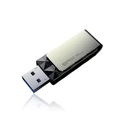 "Silicon Power Blaze B30" 8GB, 8 GB, A tipo USB, 3.2 Gen 1 (3.1 Gen 1), pasukamas, 14,8 g, sidabrinės spalvos