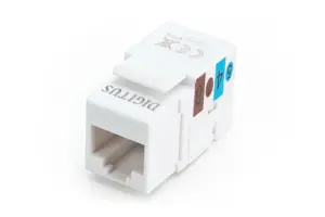 DIGITUS Keystone modulis Cat6 RJ45 neekranuotas kabelis, montuojamas per LSA juosteles, E klasė
