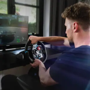 LOGITECH G29 Driving Force Racing Wheel - skirtas "PlayStation 4", "PlayStation 3" ir kompiuteriui - USB -