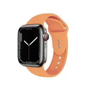 "Crong Liquid Band" apyrankė "Apple Watch" 42/44/45/49 mm (oranžinė)