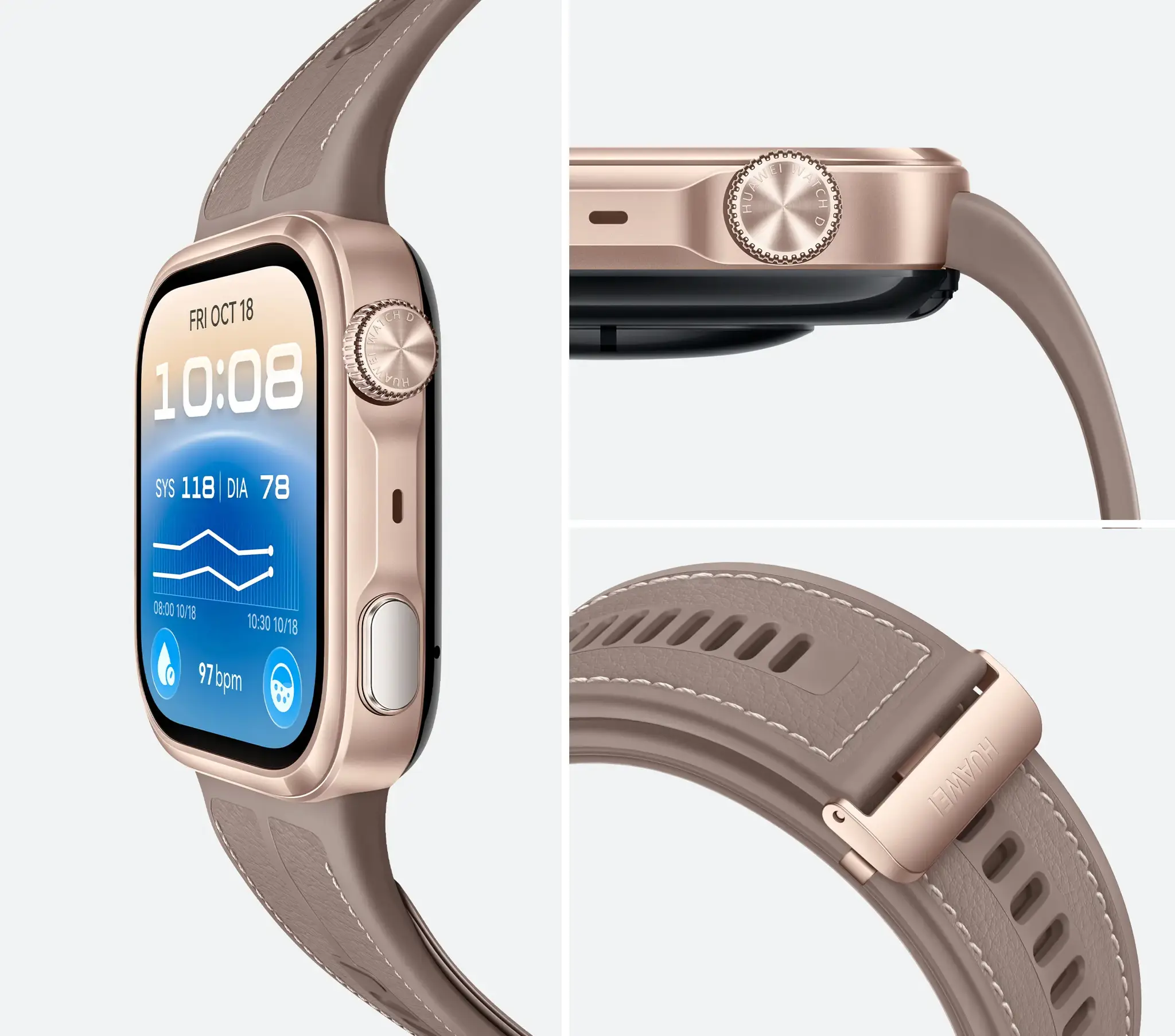HUAWEI WATCH D3, Gold, Riva-B19