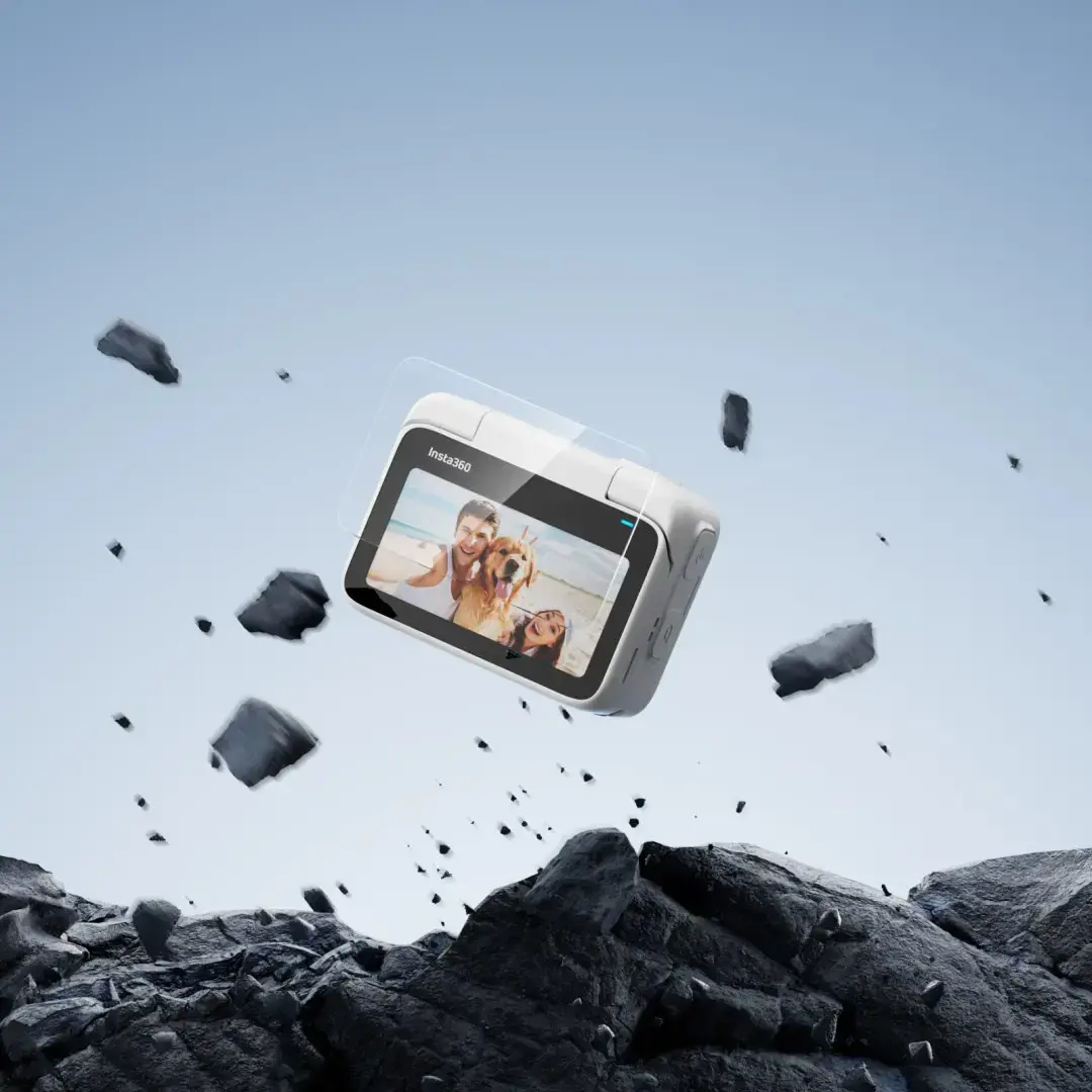 Grūdintas stiklas, skirtas "Insta360 GO 3