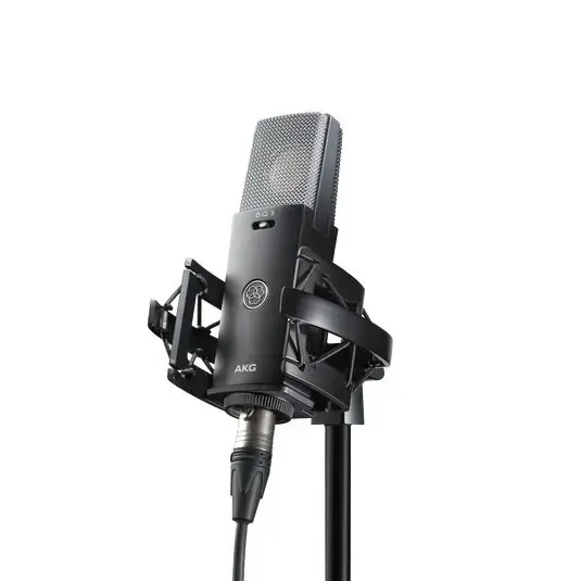 AKG C114 - large diaphragm multi-pattern condenser microphone (black)