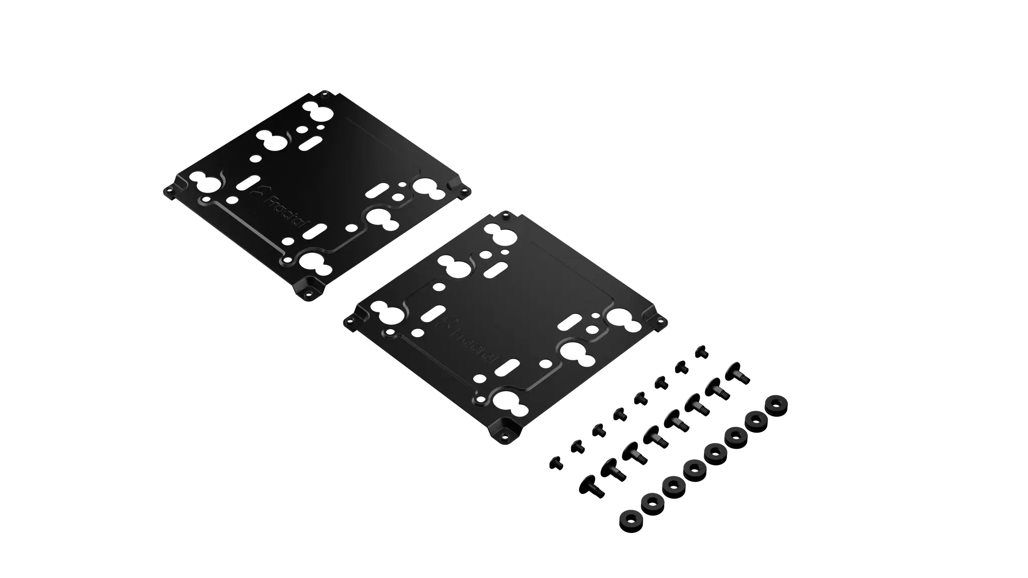 "Fractal Design" FD-A-BRKT-003, universalus, kietojo disko laikiklis, plienas, juodas, 2,5,3,5", 120 mm