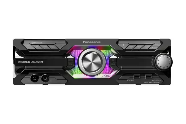 "Panasonic Mega System" SC-MAX3500EK "Bluetooth", belaidis ryšys, AUX įvestis, FM radijas,