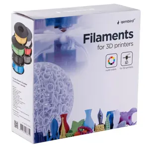 GEMBIRD 3DP-PLA1.75-01-S Gembird PLA Silver 1,75mm 1kg