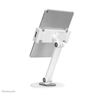 "Neomounts by Newstar" planšetinio kompiuterio stovas, Mobilusis telefonas/išmanusis telefonas, Planšetinis kompiuteris/UMPC, Pasyvus laikiklis, Stalas, Baltas