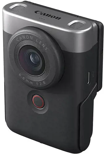 "Canon PowerShot V10 Advanced Vlogging-Kit", 20 MP, 5472 x 3648 taškų, CMOS, 4K Ultra HD, jutiklinis ekranas, sidabrinės spalvos