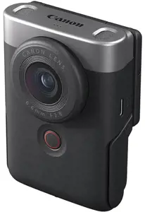 "Canon PowerShot V10 Advanced Vlogging-Kit", 20 MP, 5472 x 3648 taškų, CMOS, 4K Ultra HD, jutiklinis ekranas, sidabrinės spalvos