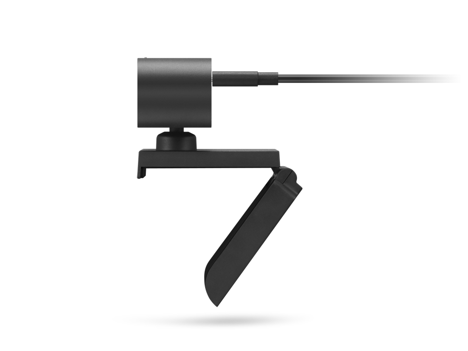 Lenovo Performance FHD, 1920 x 1080 taškų, "Full HD", USB-C, juoda, spaustukas / stovas, 1,8 m