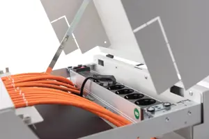DIGITUS S-FTP PIMF Tinklo instaliacijos kabelis CAT7 4x2xAWG23/1 LSOH oranžinis RAL2000 500 m ritinys
