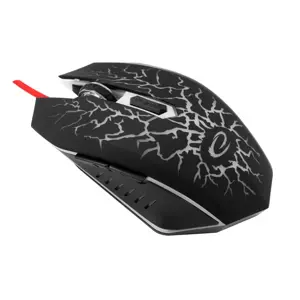 ESPERANZA EGM211R - 5901299925560 MX211 LIGHTINING LAIDINĖ 6D ŽAIDIMŲ OPTINĖ PELĖ USB MX211-RED