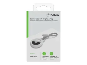 Belkin F8W974btWHT, Raktų ieškiklio dėklas, baltas, atsparus įbrėžimams, 1 vnt., AirTag