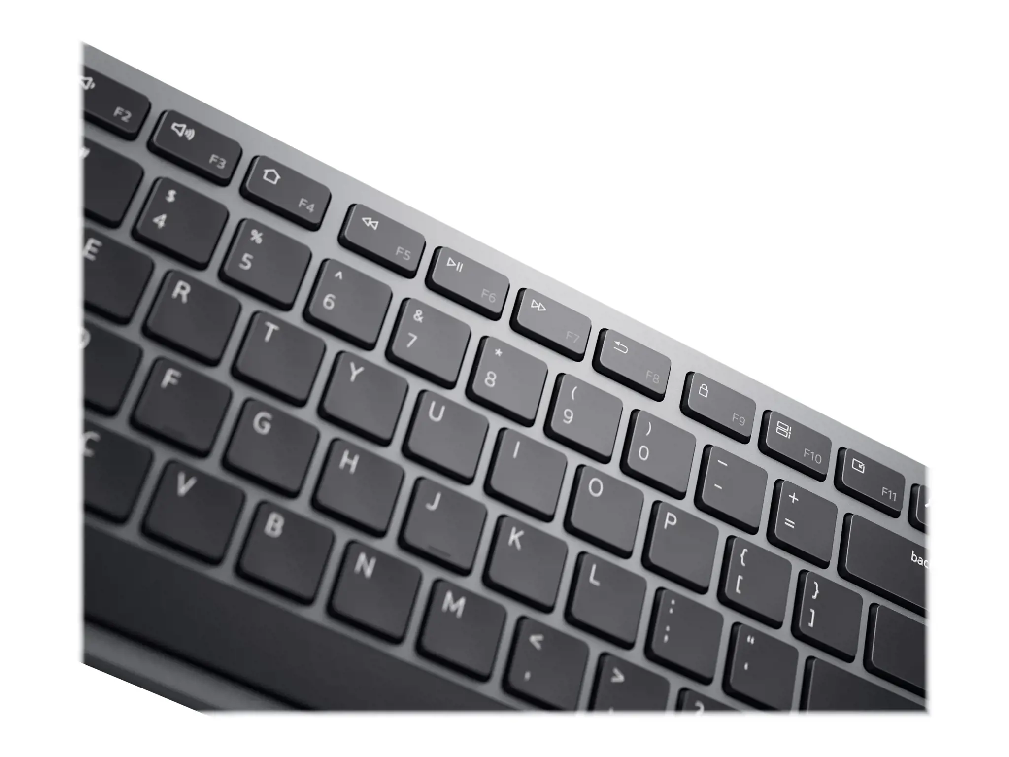 "Dell" kelių įrenginių belaidė klaviatūra - KB700 - rusiška (QWERTY)