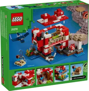 LEGO MINECRAFT 21270 The Mooshroom House