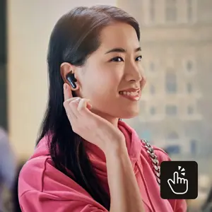 "Panasonic" belaidės ausinės RZ-B310WDE-K, juodos spalvos