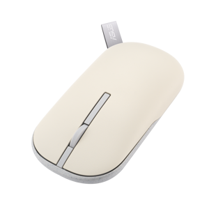 Asus Marshmallow Mouse | MD100 | Mouse | 2.4 GHz, Bluetooth | Beige