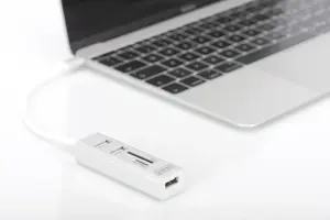 DIGITUS DA-70243 DIGITUS USB Type-C  OTG 3-Port HUB + Card Reader