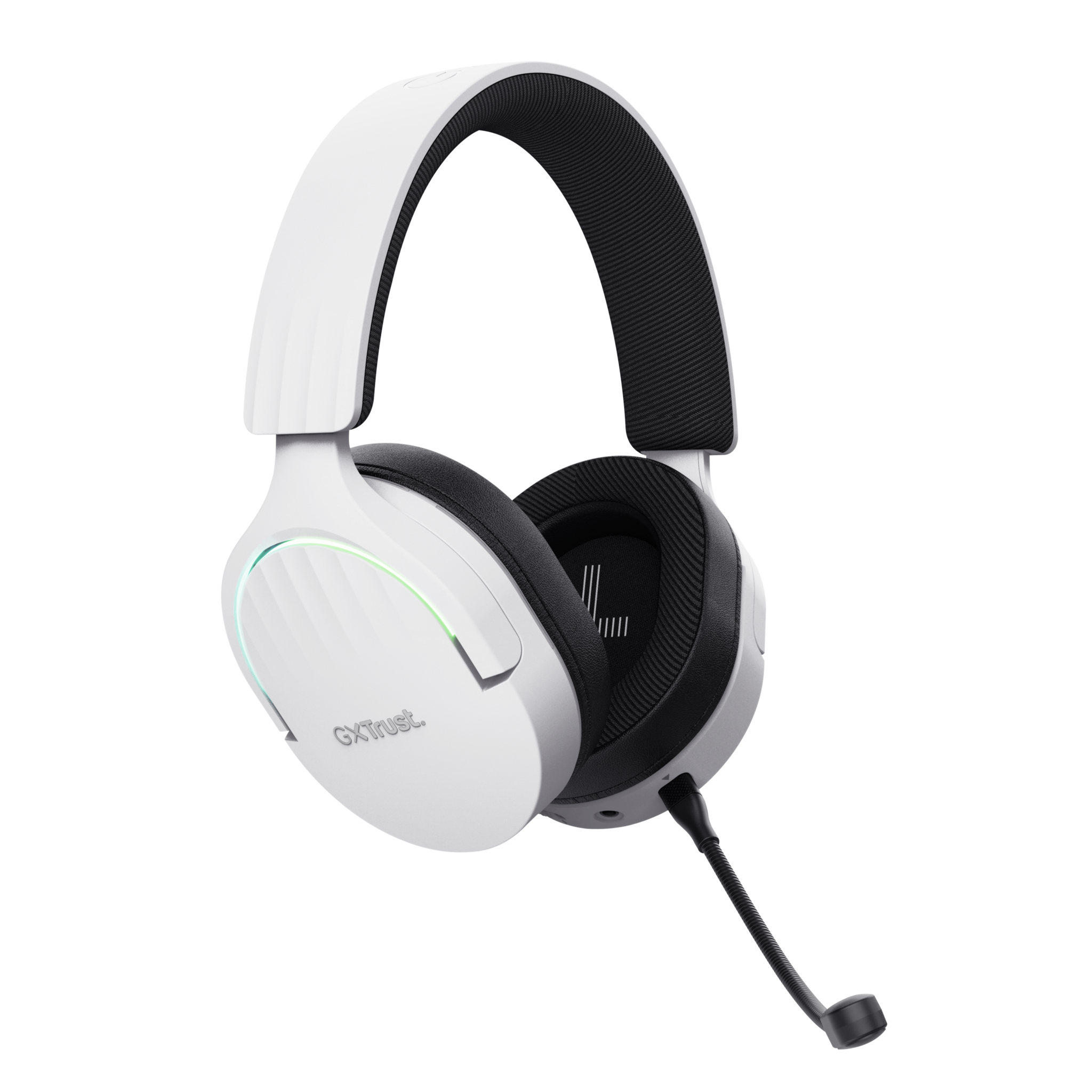 Trust GXT 491W FAYZO, Wired & Wireless, Gaming, 20 - 20000 Hz, 290 g, Headset, Black, White