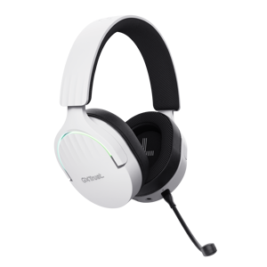 Trust GXT 491W FAYZO, Wired & Wireless, Gaming, 20 - 20000 Hz, 290 g, Headset, Black, White