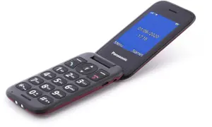 Mobilusis telefonas Panasonic KX-TU400EXR (Nėra LT kalbos), Raudona