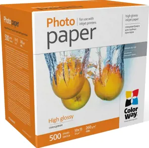 Blizgus Fotopopierius ColorWay, 260 g/m², 500 psl.