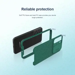 Nillkin CamShield Pro Hard Case for Samsung Galaxy S22+ Black