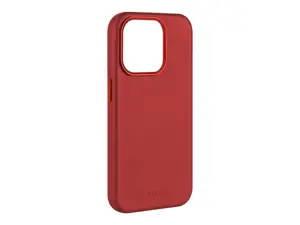 Fixed MagLeather | Back cover | Apple | iPhone 16 Pro | Leather | Red