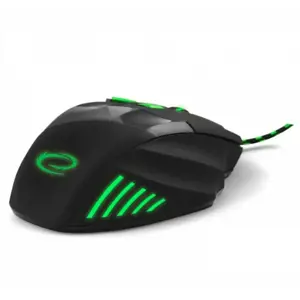 ESPERANZA EGM201G WIRED MOUSE FOR GAMERS 7D OPT. USB MX201 WOLF GREEN