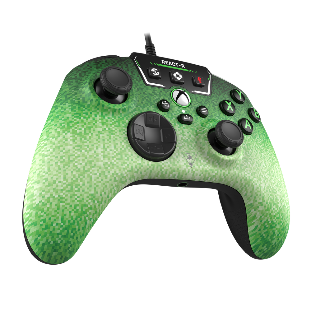 Turtle Beach React-R, Gamepad, PC, Xbox One, Xbox Series S, Xbox Series X, D-pad, Menu button, Share button, View button, Analogue / Digital, Wired, USB